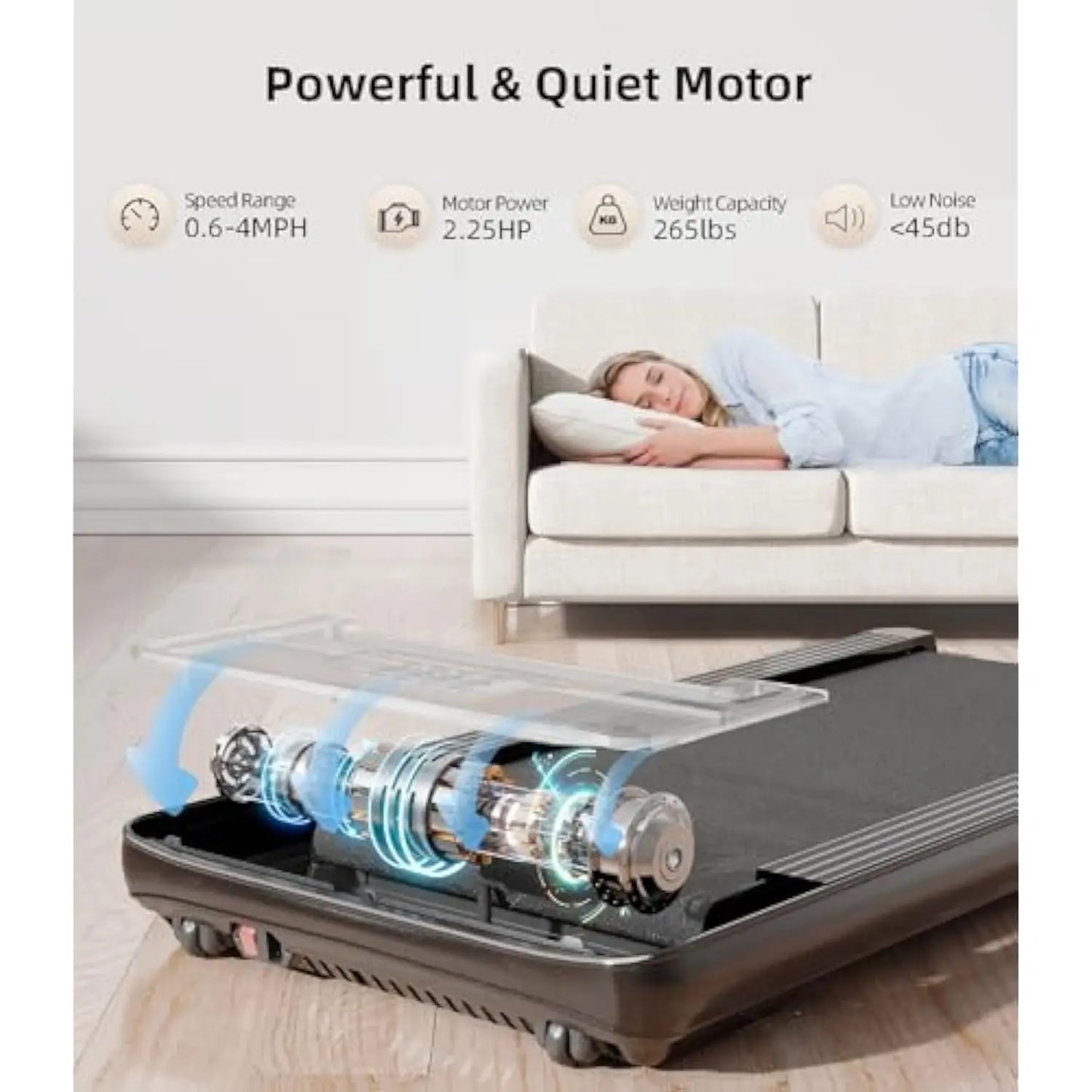ShredDesk™️ - Portable Treadmill